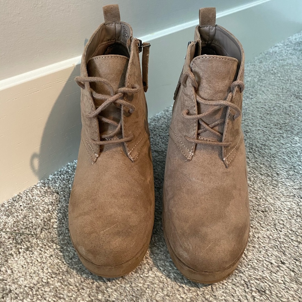 Boutique Brown Booties